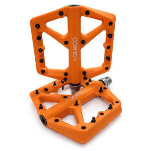 Damco Sealed Bearing Pedals 9/16" - Orange