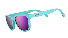 Load image into Gallery viewer, goodr Electric Dinotopia Carnival Sunglasses