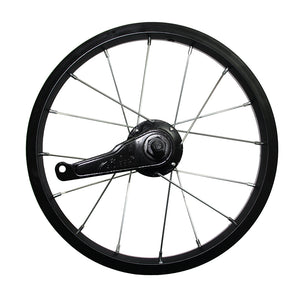 Damco 14" Alloy Black Coaster Brake Rear Wheel