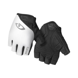 Jag'ette White Adult Cycling Glove - Womens