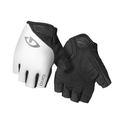 Jag'ette White Adult Cycling Glove - Womens