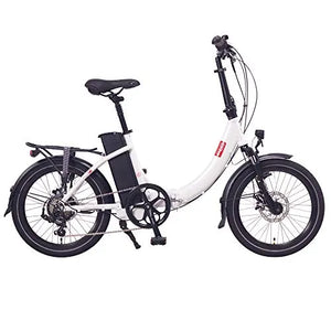 FOO F1 20" Folding Complete Electric Bicycle - White - PICK-UP ONLY