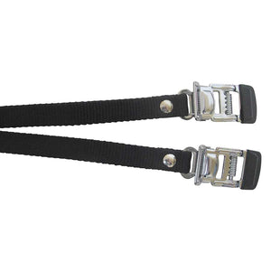 Evo Nylon Toe Clip Straps With Steel Buckle