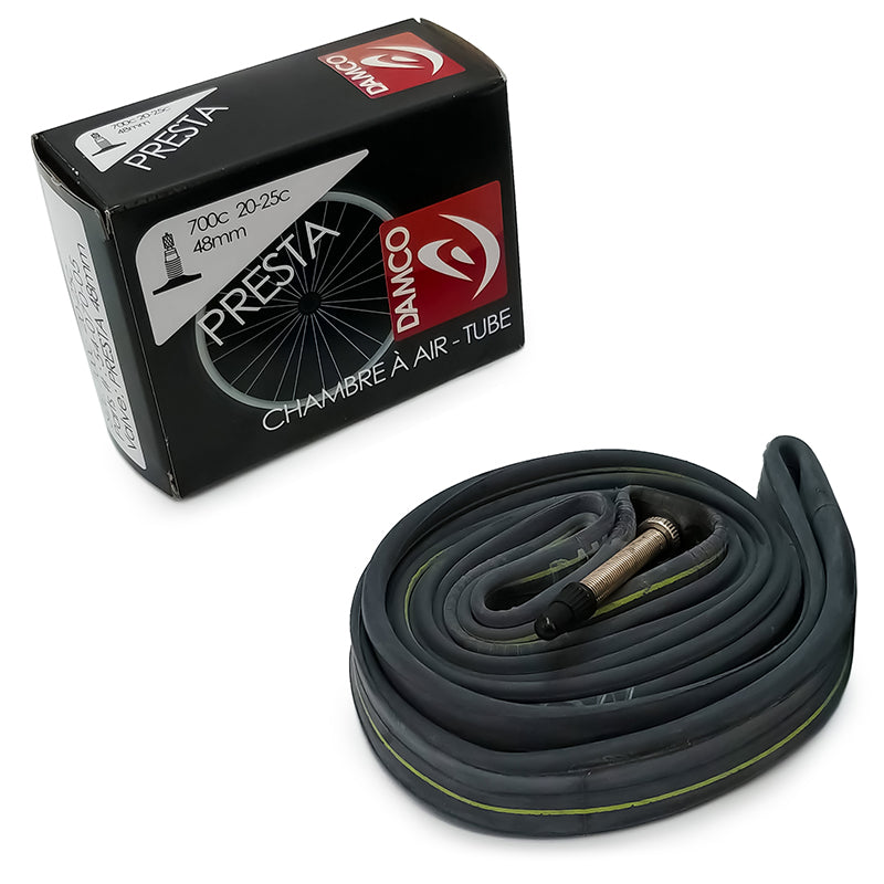 Damco 700 x 20-25c Presta Inner Tube 48mm Valve