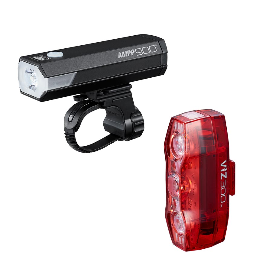 Cateye Ampp900/Vis300 Light set