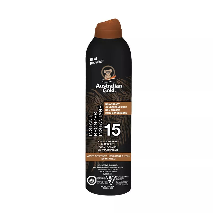 Australian Gold SPF 15 Continuous Spray Bronzer 8oz