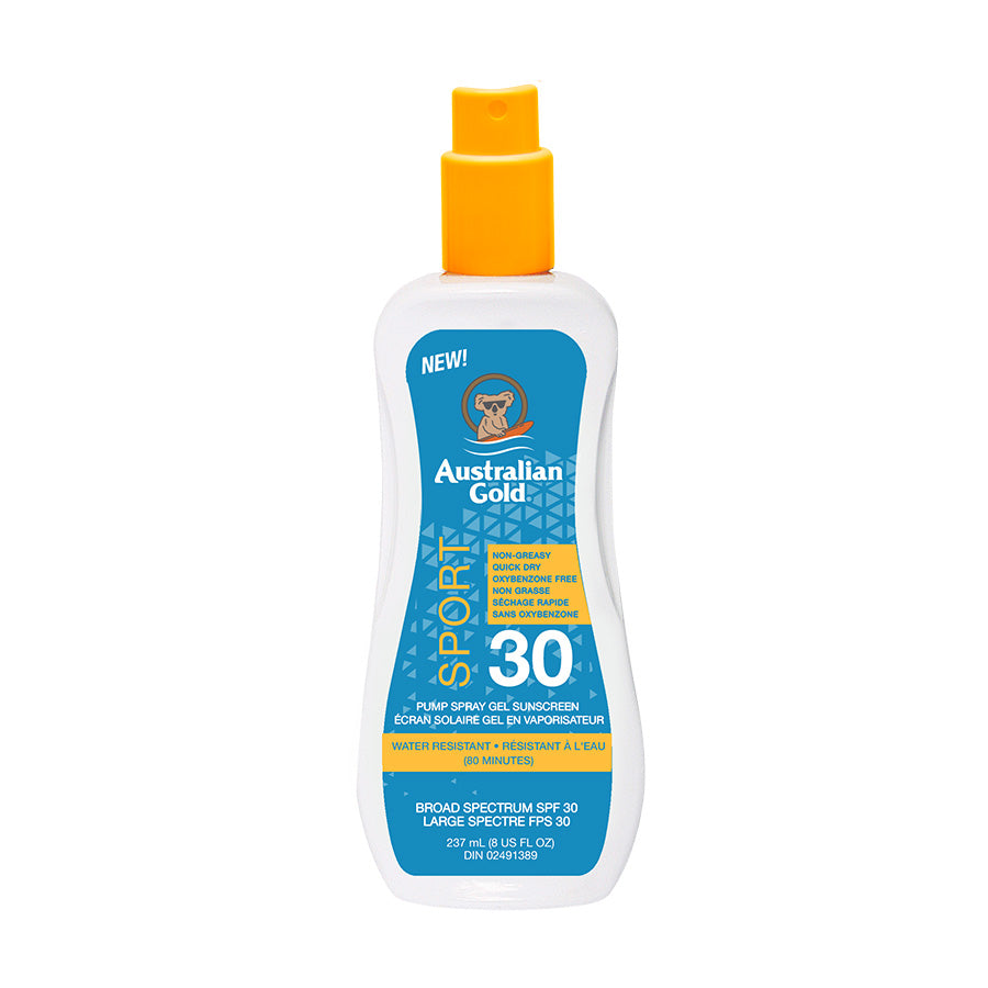 Australian Gold SPF 30 Spray Gel Sport Sunscreen 8oz