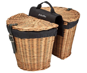 Electra Rattan Pannier Basket