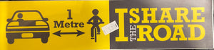"Share the Road" Sticker