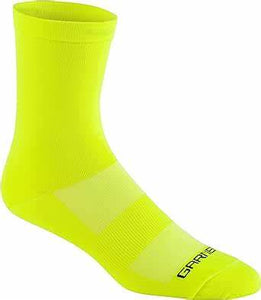 Garneau Conti Cycling Socks - Bright Yellow - Small