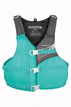 Stohlquist Womens Brook Paddlers Life Vest - Aqua/Grey