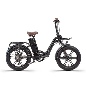 ET F720 Folding Electric Complete Bicycle - Black - PICK-UP ONLY