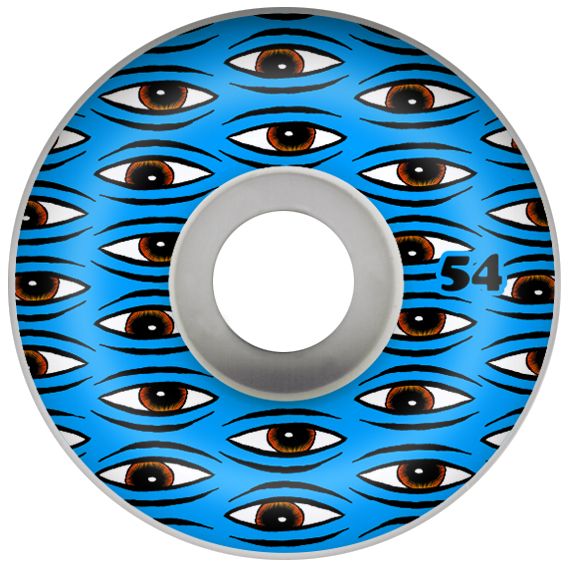 Toy Machine All Seeing Skateboard Wheels 99S (54) - Set of 4