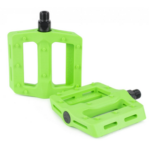 Shadow Surface Plastic BMX Pedal - Neon Green