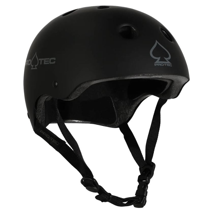 Pro-Tec Classic Certified Skate Helmet Matte Black