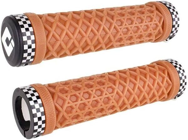 ODI Cans Lock On Grips - Gum Checkers