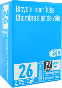 49N 26" x 2.125"-2.60" 48mm Presta Valve Inner Tube