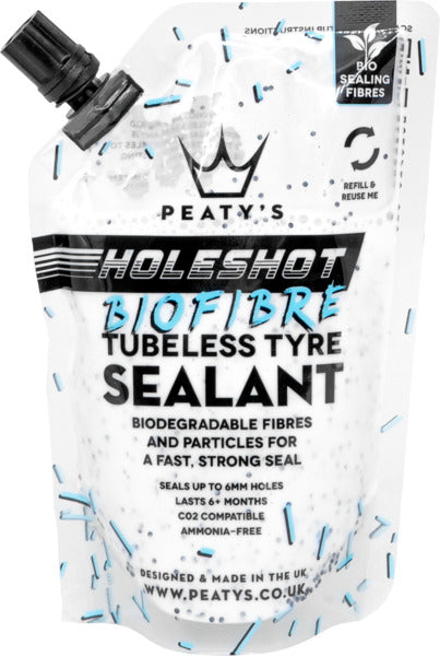 Peaty's Holeshot Biofibre Tubles Tyre Sealant