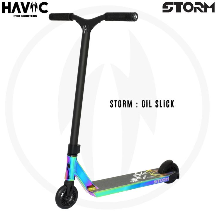 Havoc Storm 2024 Complete Scooter - Oil Slick