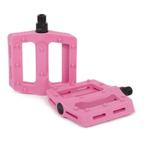 Shadow Surface Plastic Pedal - Double Bubble Pink