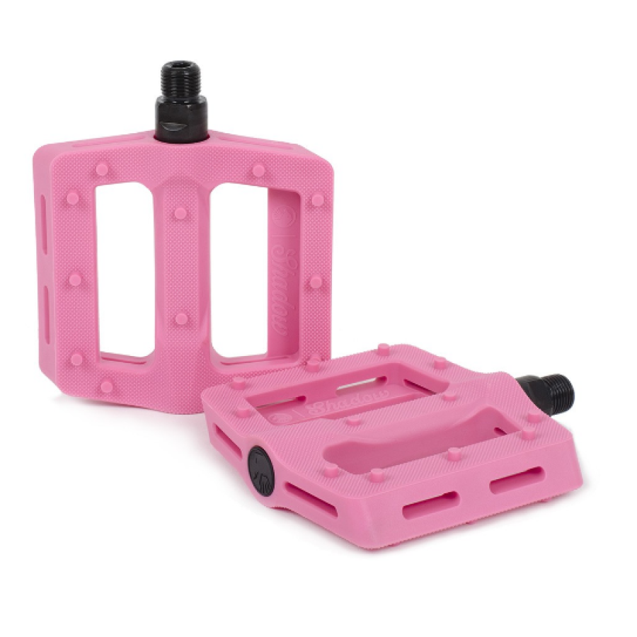 Shadow Surface Plastic Pedal - Double Bubble Pink