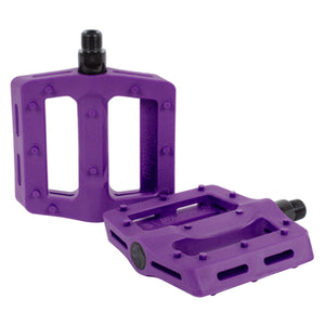 Shadow Conspiracy Surface BMX Pedals - Skeletor Purple