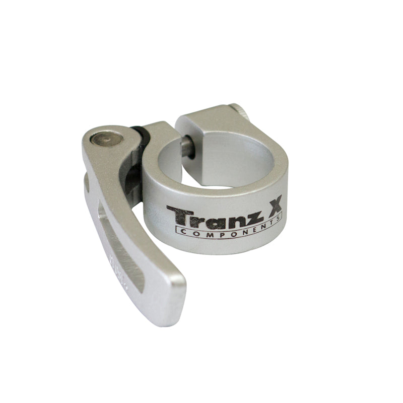 Tranz X Components QR Seat Post Clamp 28.6mm – 360 Bikes 'n Boards