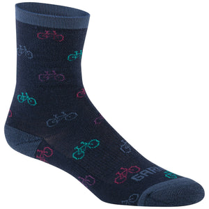 Garneau Women's Merino 60 Cycling Socks - Dark Night
