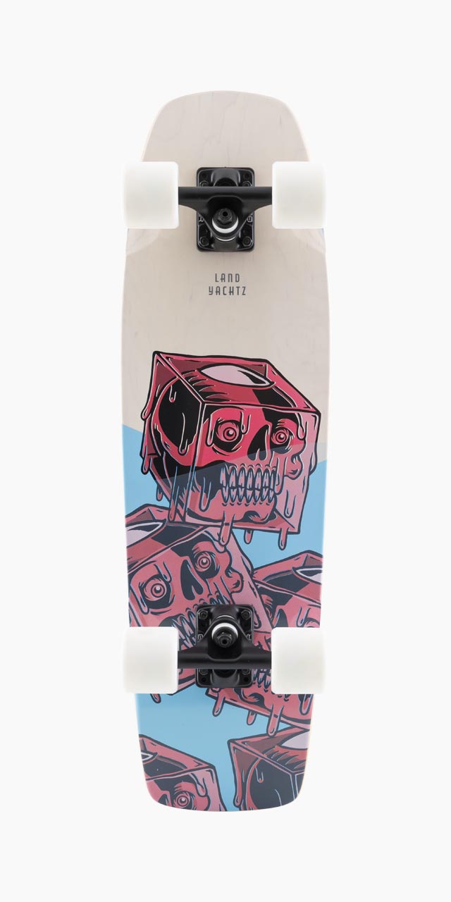 Landyachtz Dinghy Coffin Cocktail Complete Cruiser Longboard – 360