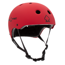 Load image into Gallery viewer, Pro-tec Classic Skate Matte Red Certified Helmet