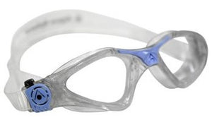 Aqua Sphere Kayenne Compact Fitness Goggles - Clear/Light Blue Translucent Lens