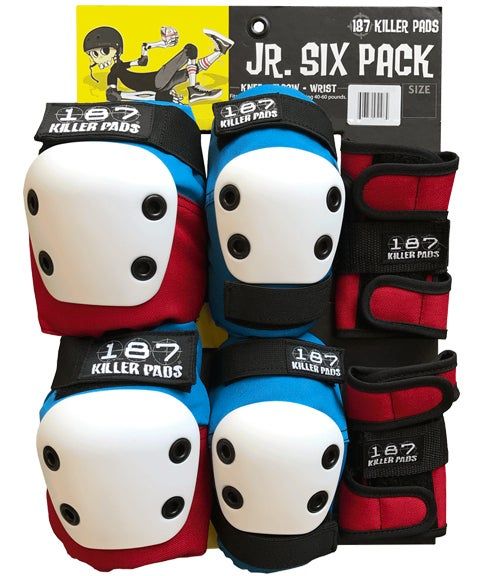 187 Killer Pads Six Pack Set JR
