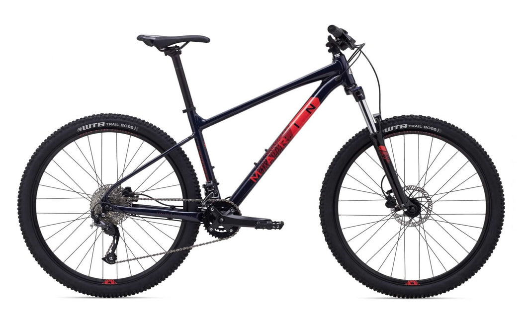 Marin Bobcat Trail 4 29” Tire Complete Trail Bicycle - Black/Red