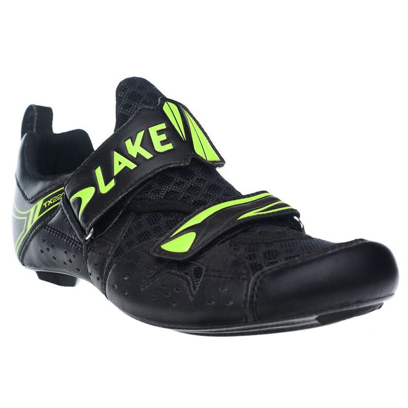 Lake TX222-X Black/Yellow Cycling Shoes