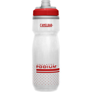 Camelbak Podium Chill 21oz Water Bottle - Red/White