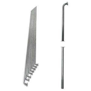 232mm Silver Spokes Silver