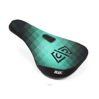 ALVX BSD Eject Pivotal BMX Seat - Pixel Teal