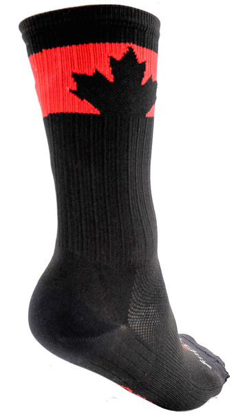 Sock Guy SGX Compression Comfort Socks - Canada Flag