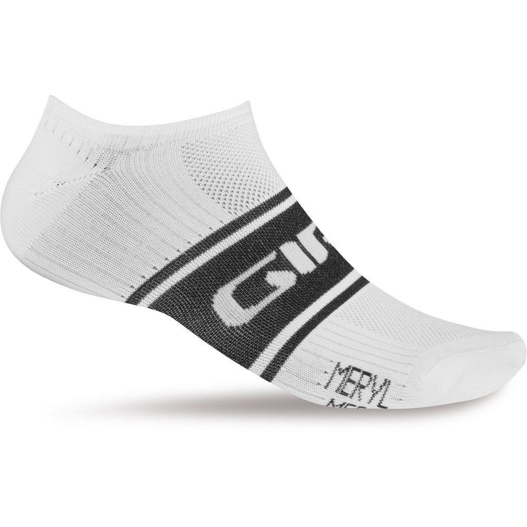 Giro Classic Racer Cycling Socks-Low White/Black