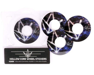 Envy Hollow Core 110mm Scooter Wheel Stickers - Galaxy Logo