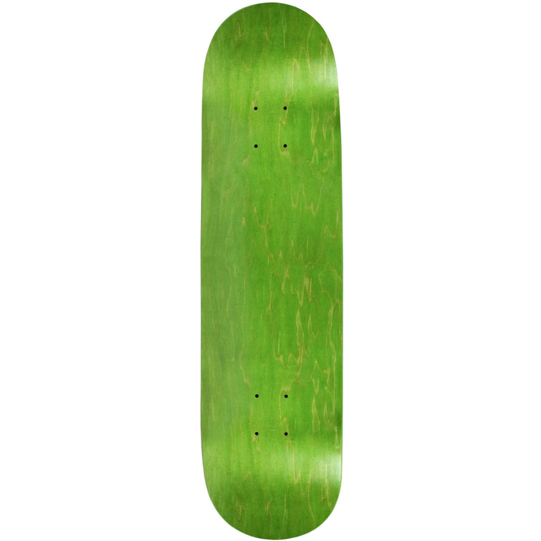 Green Top Purple Bottom Skateboard Deck 7.75
