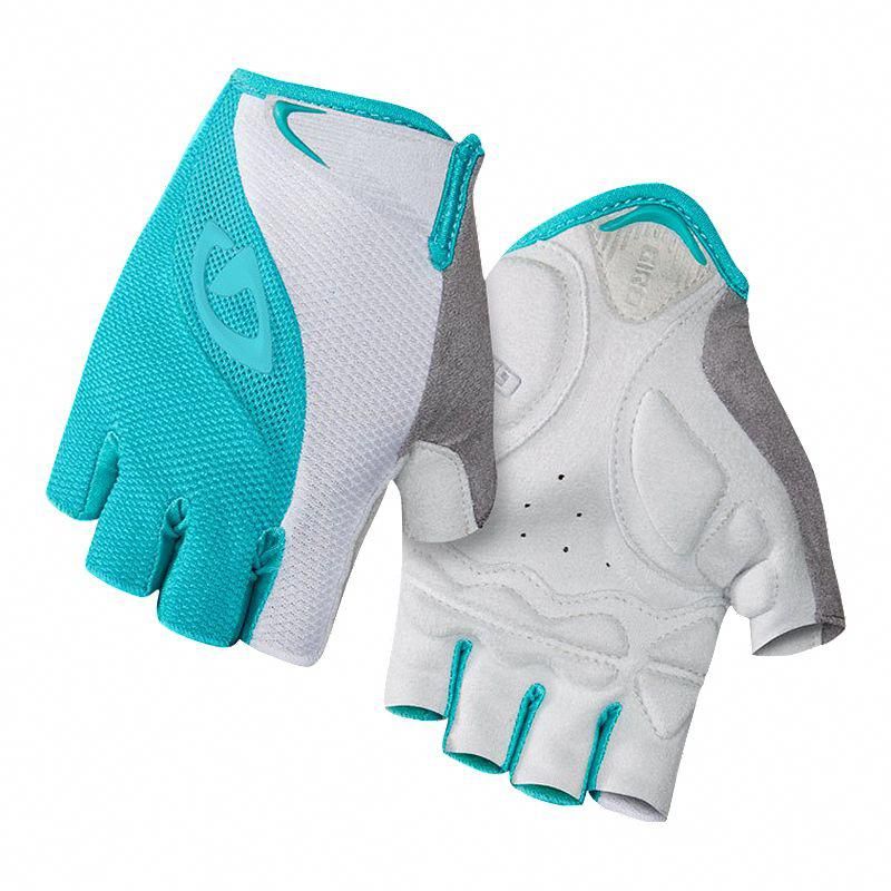 Giro Tessa Gel Woman's Cycling Gloves - Turquoise/White