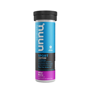 Nuun Hydration Sport Drink Mix With Caffeine - Wild Berry