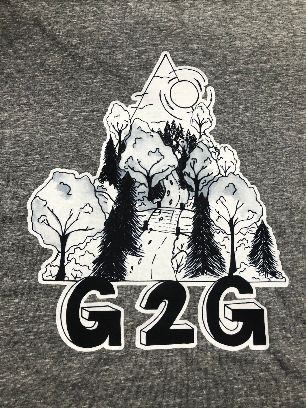 Men’s T-shirt to Raise Funds for G2G - Gray