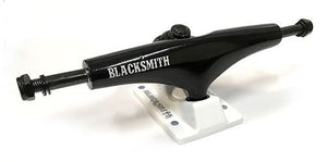 Blacksmith Skateboard Trucks (5.25") - Black/White (Set of 2)