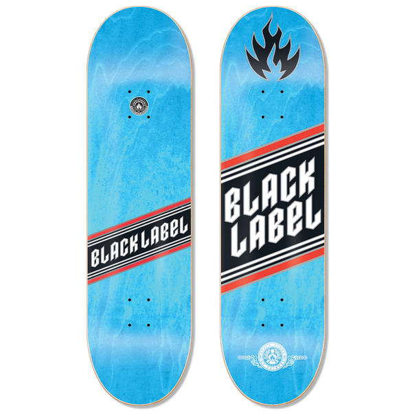 Black Label Top Shelf Skateboard Deck - 8