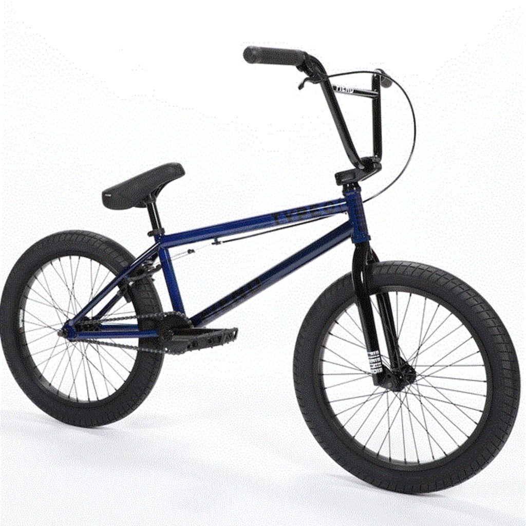 FIEND O Type Trans Blue Complete BMX Bike - PICKUP ONLY