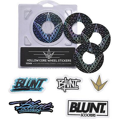 Envy Hollow Core 120mm Scooter Wheel Stickers - Geo