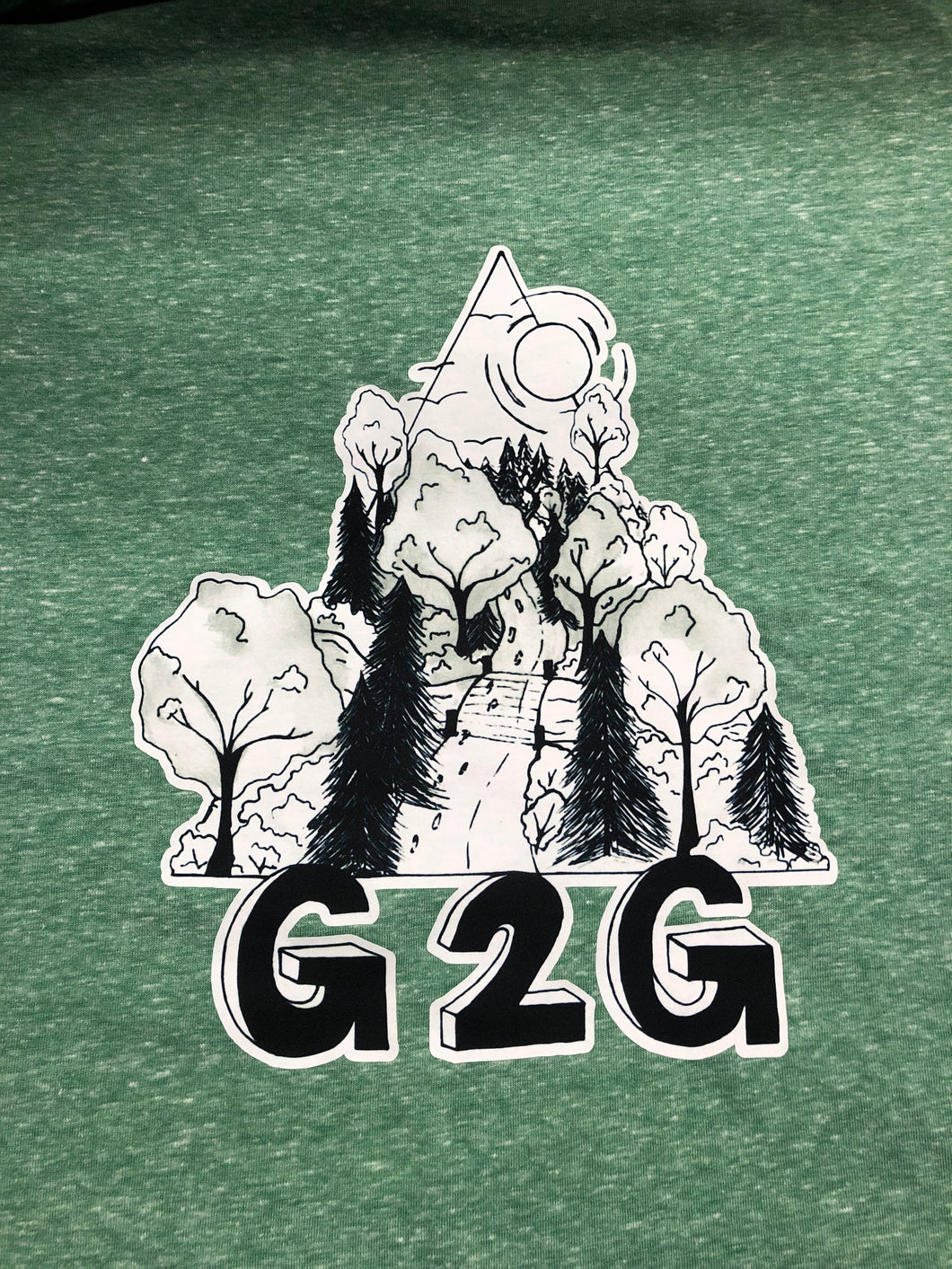 Men’s T-shirt to Raise Funds for G2G - Green