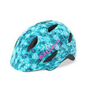 GIRO SCAMP Child's Helmet - Blue/Floral